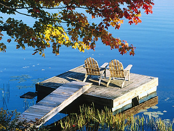 Landscape, Rivers, Autumn HD wallpaper