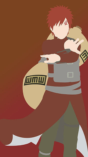 Gaara, Falling inside the black HD phone wallpaper