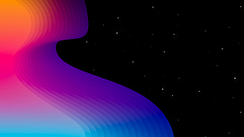 Color Path Stars Dark Sky , abstract, artist, artwork, digital-art HD wallpaper