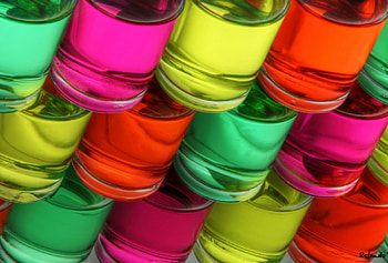 Cans of Colour, rainbow colours, cans, bright HD wallpaper