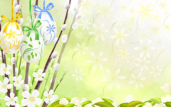 Holidays, Flowers, Easter HD wallpaper