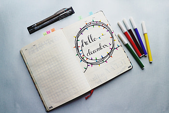Words, Inscription, Markers, December HD wallpaper