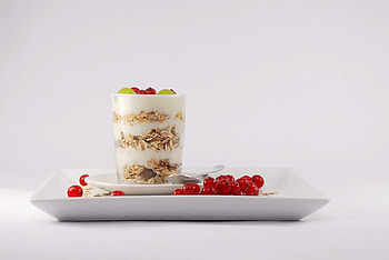 Food, Berries, Muesli, Cereals, Breakfast HD wallpaper