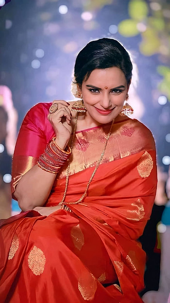 Swetha Menon, malayalam actress, saree beauty HD phone wallpaper