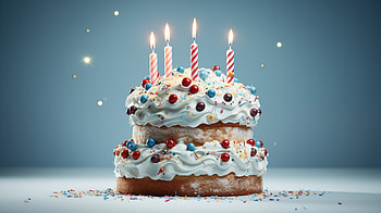 Festive Birtay Cake, birtay cake, cake, birtay, candle, dessert HD wallpaper