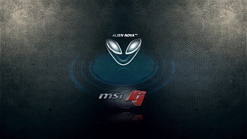 alienware and MSi g logo . compatible for . HD wallpaper