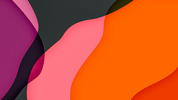 Bright Orange And Dark Abstract , abstract, artist, artwork, digital-art HD wallpaper