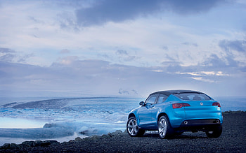 Volkswagen-Concept-A-Tiguan, blue, auto, vw, car HD wallpaper