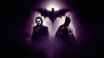 Batman X Joker The Final Dance, batman, joker, superheroes, artwork, digital-art, ai HD wallpaper