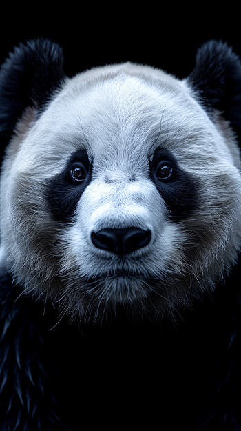 Majestic Panda Portrait, panda, bear HD phone wallpaper