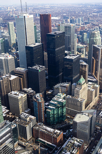 Cities, Building, View From Above, Megapolis, Megalopolis, Roof, Roofs HD phone wallpaper