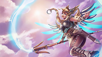 Mercy Overwatch Artwork 2, mercy-overwatch, overwatch, games, xbox-games, ps-games, pc-games, deviantart HD wallpaper