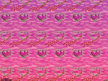 Pink Hearts, hearts, pink, love HD wallpaper