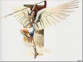 angel, wings, struggle, woman HD wallpaper