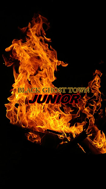 BLACK GHOST TOWN：JUNIOR, Anime, logo HD phone wallpaper