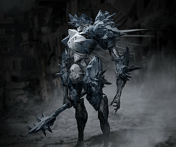 dark, warrior HD wallpaper