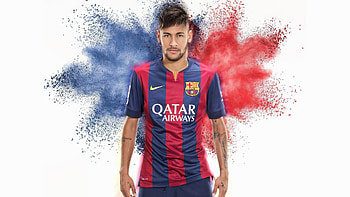 FC Barcelona Star Player, FC Barcelona, Neymar, Sports HD wallpaper