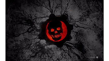 Awesome Red Gears Of War 4 Simple White Black Classic Motive Adjustable Personalized HD wallpaper