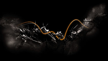 Abstract, Lines, Wavy, Explosion, Surrealism, Device HD wallpaper
