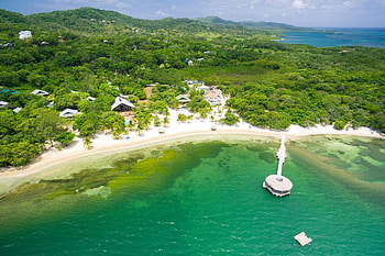 Island paradise, Sun-kissed beaches, Roatn getaway, Tropical vibes HD wallpaper