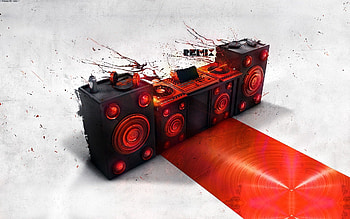 Background, Vector, Paint, Graphics, Record Player, Tape Recorder HD wallpaper