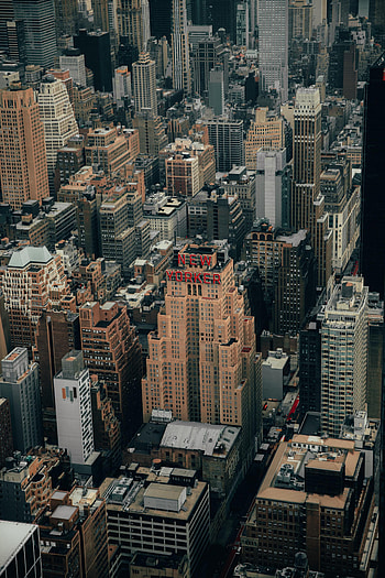 Cities, Architecture, Usa, City, Building, View From Above, Skyscrapers, United States HD phone wallpaper