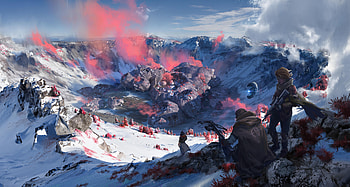 Scavenger Halo 5 , halo, halo-5, games, pc-games, xbox-games, ps-games, artist, artwork, digital-art, poster HD wallpaper