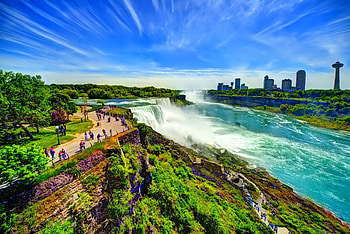 Niagara, Canada, waterfall, USA HD wallpaper