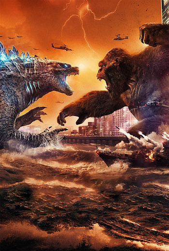 Godzilla vs. Kong, thread, Toho Kingdom, Monster fight HD phone wallpaper