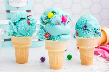 Bubble gum ice cream, Unique and flavorful, Fun and nostalgic, Homemade frozen delight HD wallpaper