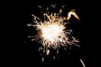 Holidays, Fire, Shine, Light, Sparks, Beams, Rays, Brilliance, Sparkler HD wallpaper