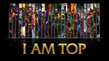 League of Legends I AM TOP A by NibblesMeKibbles HD wallpaper