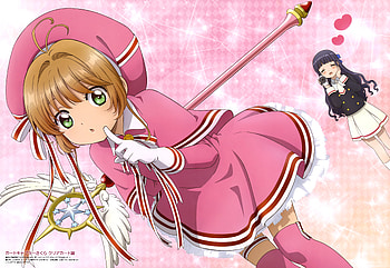 Cardcaptor Sakura, Anime, Sakura Kinomoto, Tomoyo Daidouji HD wallpaper
