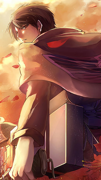 Calm Eren, anime, attack on titan HD phone wallpaper