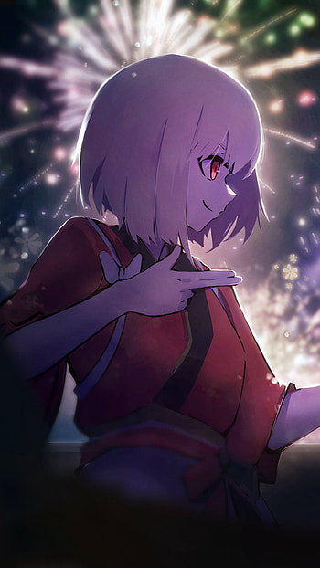 Chisato Nishikigi — Lycoris Recoil: Firework Night, Anime, Lycoris Recoil HD phone wallpaper