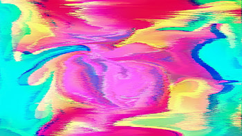 Colorful, abstract, glitch art, pattern HD wallpaper