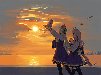 Uma Musume: Pretty Derby, Gold Ship (Uma Musume), Mejiro Mcqueen, Anime HD wallpaper
