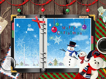 merry christmas to all you nexus members, decorations, winter, snowman, christmas HD wallpaper