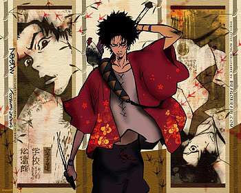 samurai champloo, fighter, mugen, arrrrrrrrgh, crack head HD wallpaper