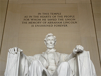 Lincoln statue, Lincoln Memorial HD wallpaper