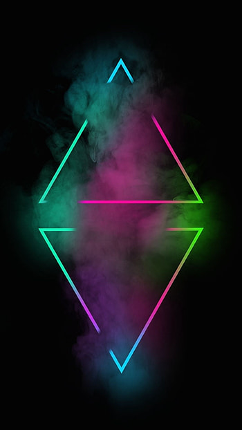 Fondo neon, colorfulness, Cool HD phone wallpaper