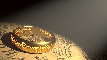The Lord of the Rings: The Rings of Power, TV Shows, fonts, Elvish typefaces HD wallpaper
