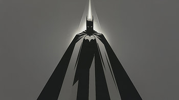 Batman Stormy Night, batman, superheroes, artwork, digital-art, art, minimalism, deviantart HD wallpaper
