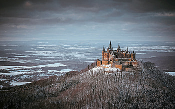 Hohenzollern Castle, germany, medieval, hohenzollern, castle HD wallpaper