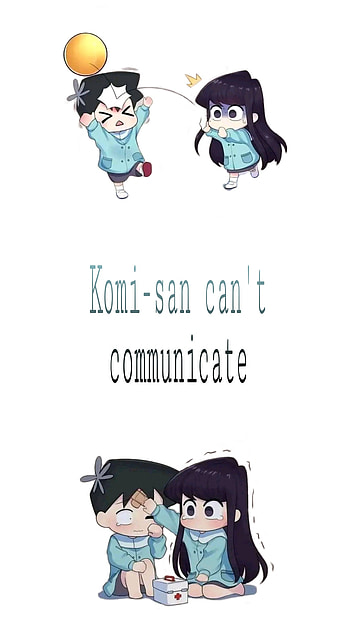 Komi-san, anime_manga HD phone wallpaper