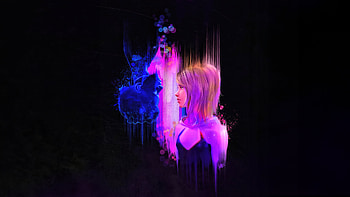 Spider-Gwen Neon Portrait — Across the Spider-Verse Ultra, Spider-Man: Across the Spider-Verse HD wallpaper