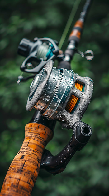 Fishing Rod Close-Up HD phone wallpaper