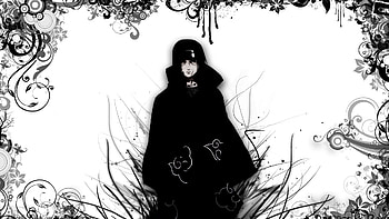 Naruto: Shippuden Akatsuki Uchiha Itachi grayscale manga | | 198787 | UP HD wallpaper