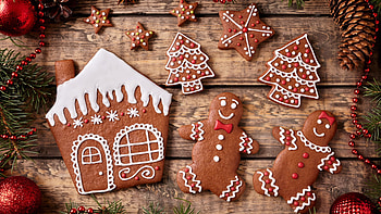 Couple, Gingerbread Man HD wallpaper