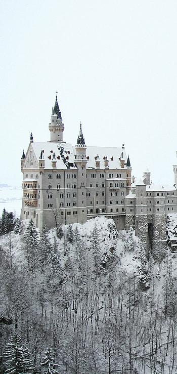 Neuschwanstein Castle, Man-made, Travels HD phone wallpaper